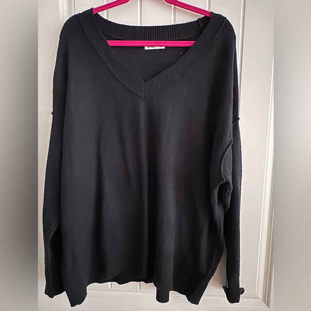 SO Black Knit Sweater